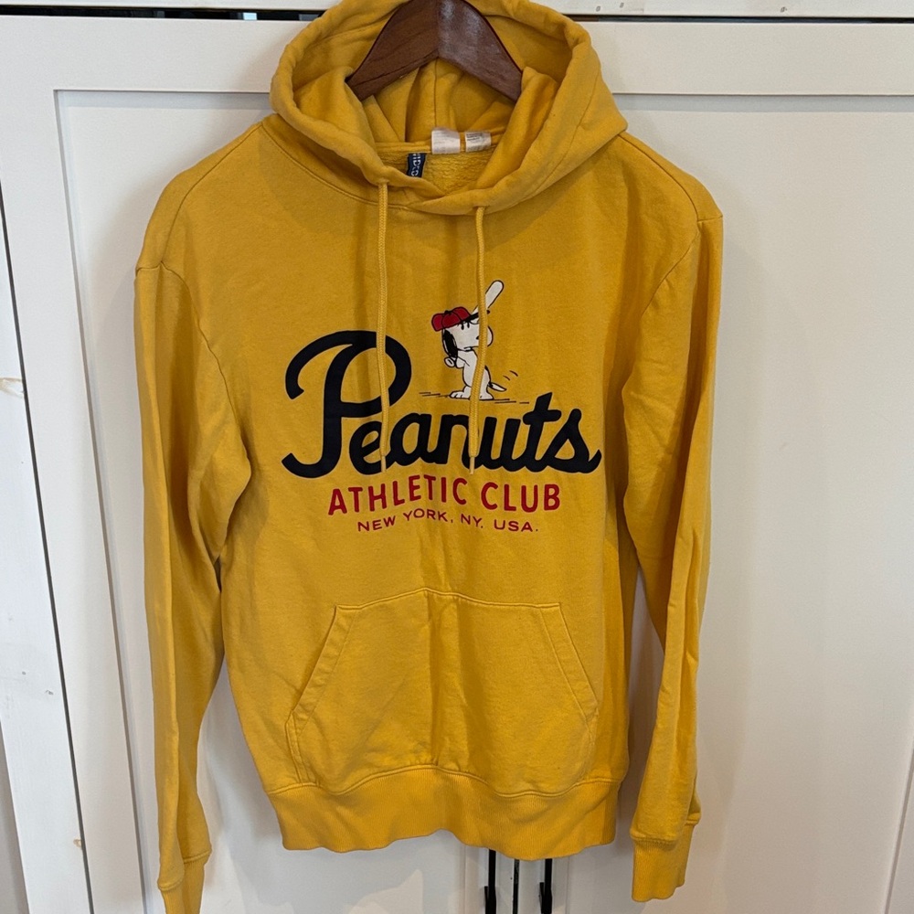 Peanuts Athletic Club Mustard Hoodie